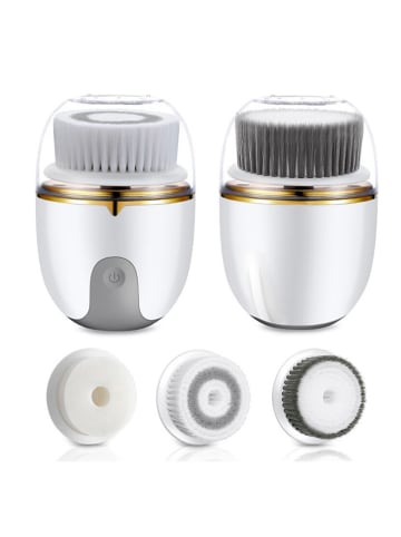 DAM Elektrische Gesichtsreinigungsbürste in Weiß