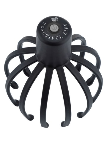 DAM Masażer w kolorze czarnym do głowy