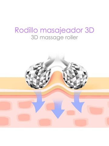 DAM Lichaamsmassage-apparaat zilverkleurig