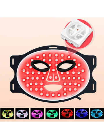 DAM LED-Gesichtsmaske in Schwarz