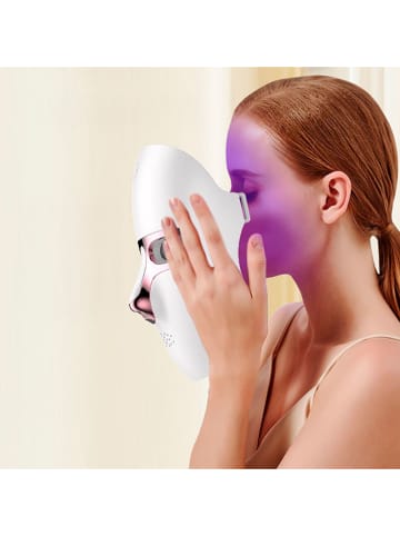 DAM LED-Gesichtsmaske in Weiß