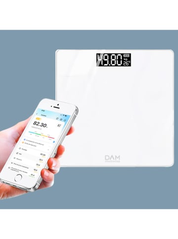 DAM Personenwaage in Weiß