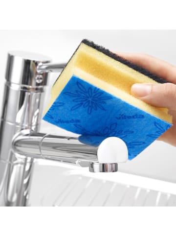 Vileda 3-delige set: schuursponzen geel - 3x 9 stuks