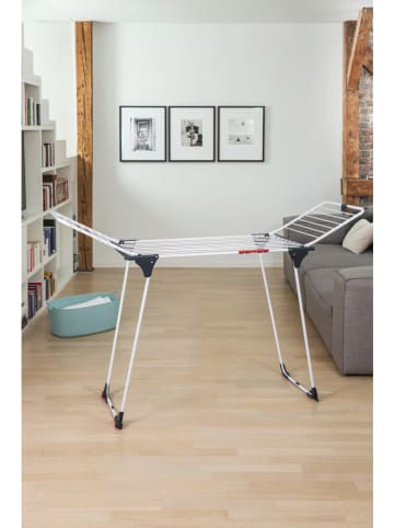 Vileda Wäscheständer "King" in Weiß/ Schwarz - (B)174 x (H)91 x (T)57 cm