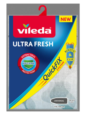 Vileda Uniwersalny pokrowiec "Ultrafresh" w kolorze niebiesko-szarym na deskę