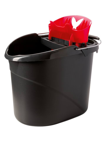 Vileda Wischeimer "Ultramax" in Schwarz/ Rot - 10 l