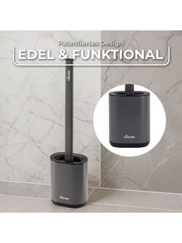 Vileda WC-Garnitur in Grau - (H)42,5 cm