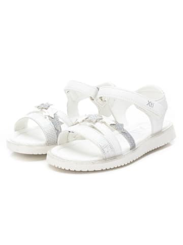XTI Kids Sandały w kolorze srebrno-białym