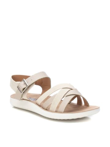 XTI Kids Sandały w kolorze beżowym