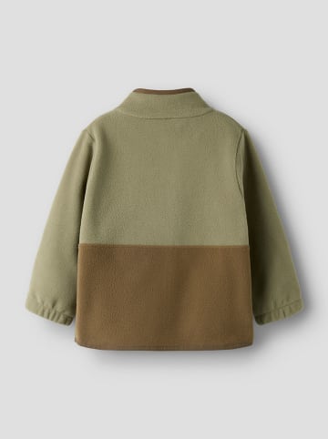 Lil Atelier Kurtka polarowa "Aspektra" w kolorze khaki
