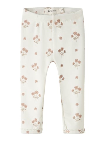 Lil Atelier Leggings "Layo" in Creme