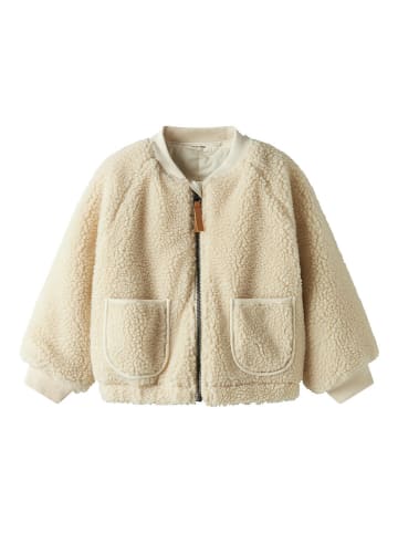 Lil Atelier Teddyfleece-Blouson "Lajo" beige