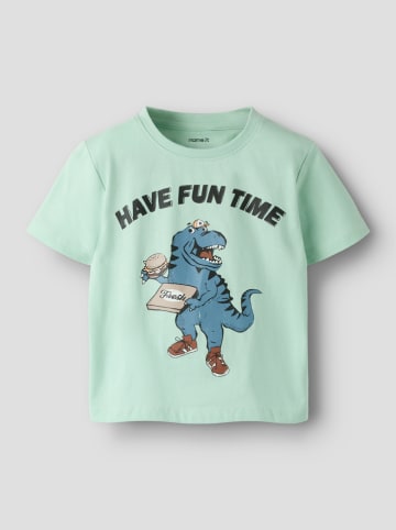 name it Shirt "Dellan" turquoise