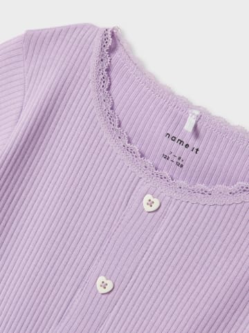 name it Shirt "Rakki" paars