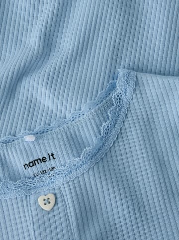 name it Shirt "Rakki" blauw
