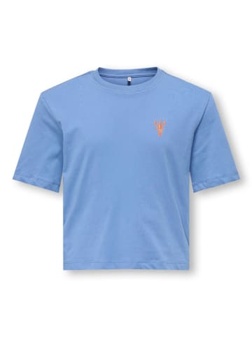 KIDS ONLY Koszulka "Rex" w kolorze błękitnym