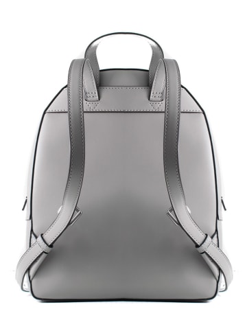 Michael Kors Skórzany plecak w kolorze szarym - 23 x 23 x 10 cm