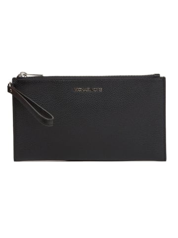 Michael Kors Skórzany portfel w kolorze czarnym - 24 x 14 x 1 cm