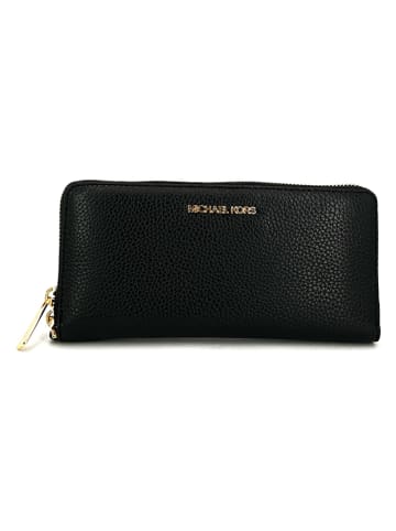 Michael Kors Leder-Geldbörse in Schwarz - (B)21 x (H)10 x (T)2,5 cm
