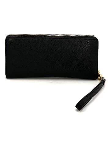 Michael Kors Leder-Geldbörse in Schwarz - (B)21 x (H)10 x (T)2,5 cm