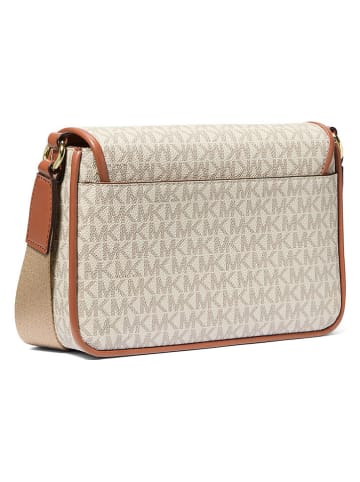 Michael Kors Umhängetasche in Creme/ Hellbraun - (B)24 x (H)16 x (T)8 cm