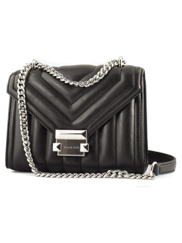 Michael Kors Skórzana torebka w kolorze czarnym - 20 x 15 x 9 cm