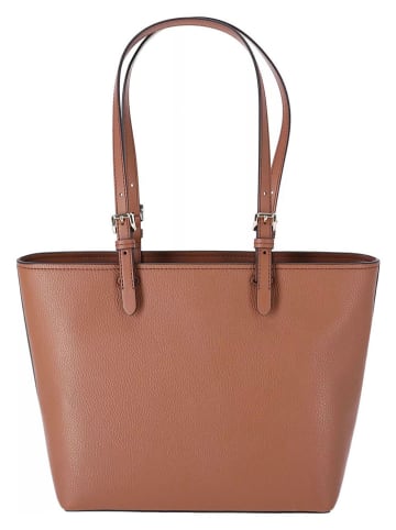 Michael Kors Schultertasche in Hellbraun - (B)37 x (H)26 x (T)17 cm