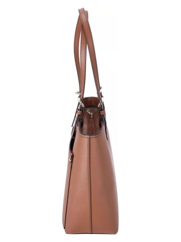 Michael Kors Schultertasche in Hellbraun - (B)37 x (H)26 x (T)17 cm