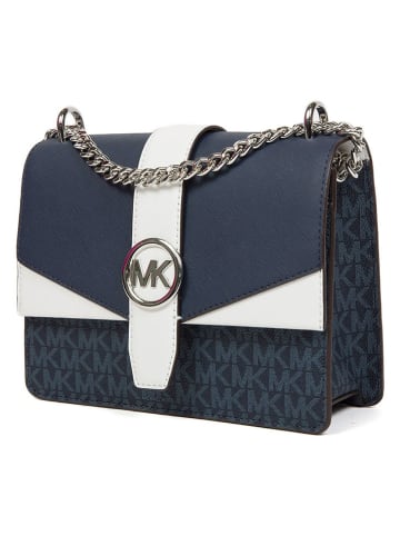 Michael Kors Umhängetasche in Dunkelblau - (B)20 x (H)16 x (T)7 cm