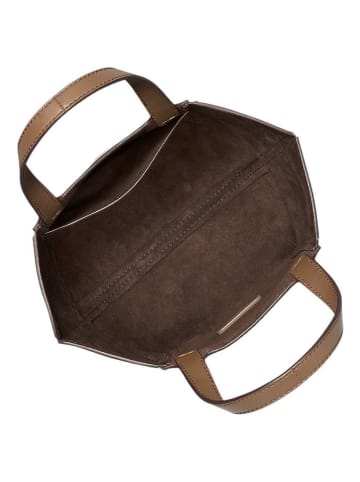 Michael Kors Skórzana torebka w kolorze karmelowym - 30 x 19 x 16 cm