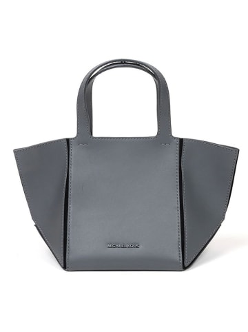 Michael Kors Leder-Henkeltasche in Grau - (B)30 x (H)19 x (T)6 cm