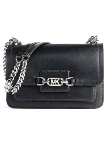 Michael Kors Leder-Umhängetasche in Schwarz - (B)23 x (H)16 x (T)8 cm