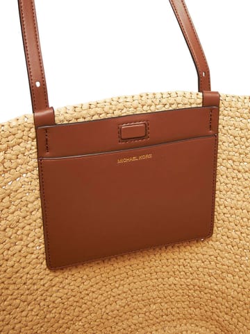 Michael Kors Shopper bag w kolorze beżowym - 62 x 28 x 16 cm