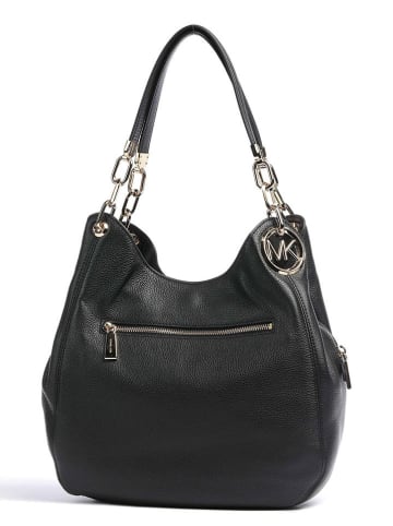 Michael Kors Skórzana torebka w kolorze czarnym - 31 x 30 x 6 cm