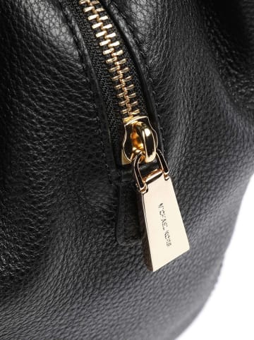 Michael Kors Skórzana torebka w kolorze czarnym - 31 x 30 x 6 cm