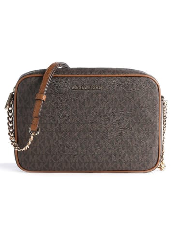 Michael Kors Umhängetasche in Dunkelbraun - (B)24,5 x (H)16,5 x (T)5,5 cm