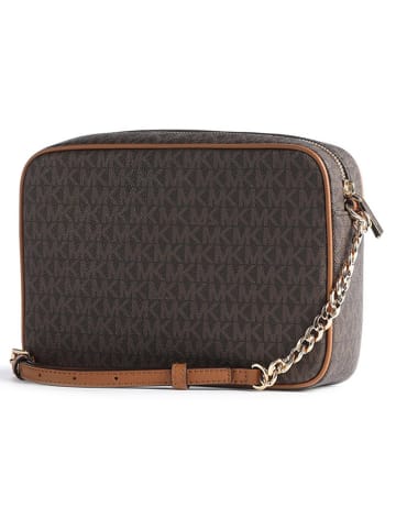 Michael Kors Umhängetasche in Dunkelbraun - (B)24,5 x (H)16,5 x (T)5,5 cm