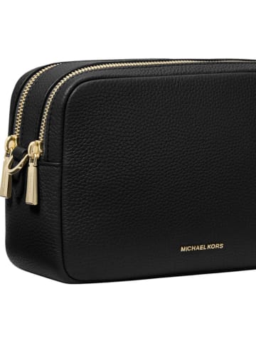 Michael Kors Skórzana torebka w kolorze czarnym - 19 x 12 x 8 cm