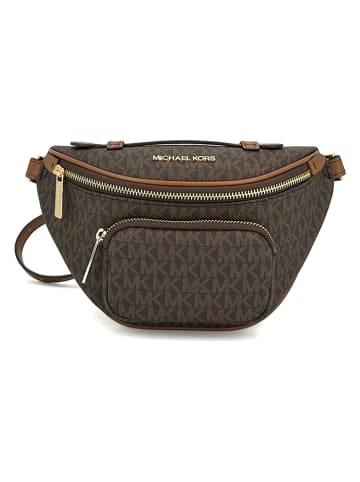 Michael Kors Leder-Brustbeutel in Braun - (B)26 x (H)16 x (T)5 cm