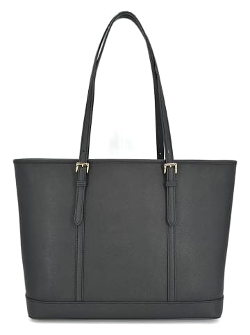 Michael Kors Leder-Shopper in Schwarz - (B)43 x (H)29 x (T)15 cm