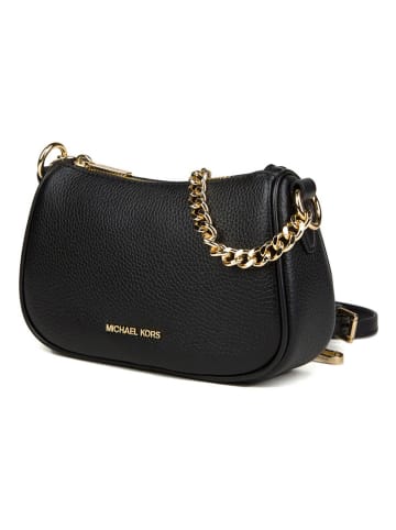 Michael Kors Skórzana torebka w kolorze czarnym - 20 x 12 x 6 cm