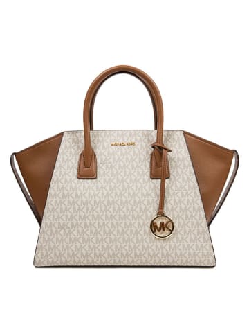 Michael Kors Henkeltasche in Creme/ Camel - (B)43 x (H)23 x (T)18 cm