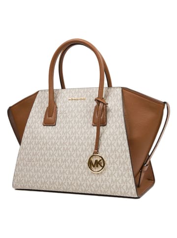Michael Kors Henkeltasche in Creme/ Camel - (B)43 x (H)23 x (T)18 cm