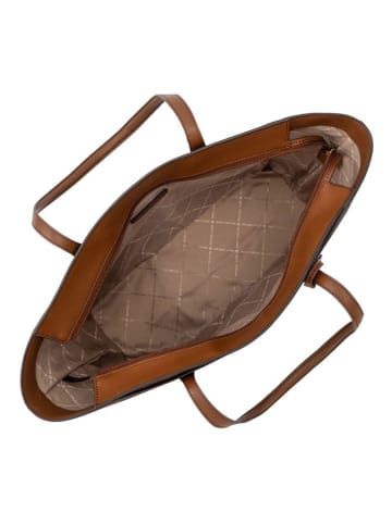 Michael Kors Shopper bag w kolorze ciemnobrązowym - 21 x 14 x 6 cm