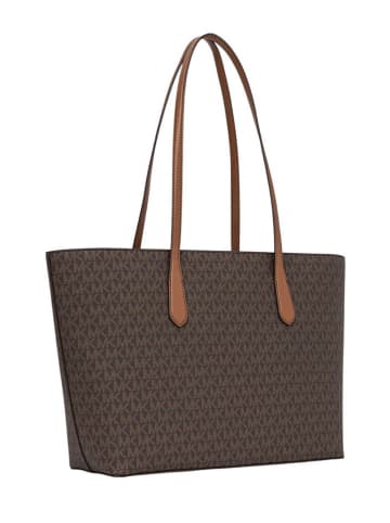 Michael Kors Shopper in Dunkelbraun - (B)21 x (H)14 x (T)6 cm
