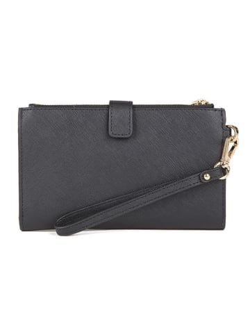 Michael Kors Leder-Geldbörse in Schwarz - (B)19 x (H)14 x (T)2 cm