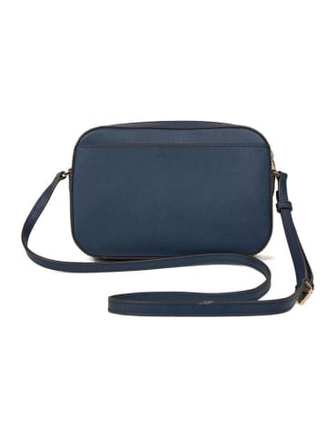 Michael Kors Skórzana torebka w kolorze granatowym - 24 x 16,5 x 5 cm