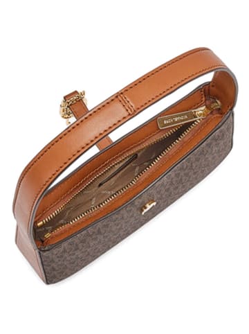 Michael Kors Schultertasche in Dunkelbraun - (B)23,5 x (H)20 x (T)10 cm