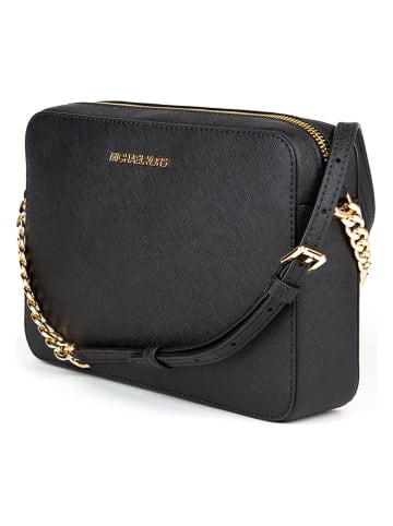 Michael Kors Skórzana torebka w kolorze czarnym - 23 x 16 x 6 cm