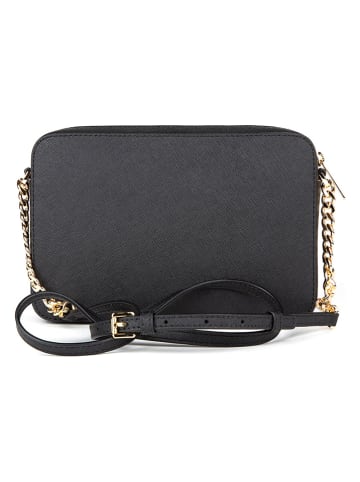 Michael Kors Skórzana torebka w kolorze czarnym - 23 x 16 x 6 cm